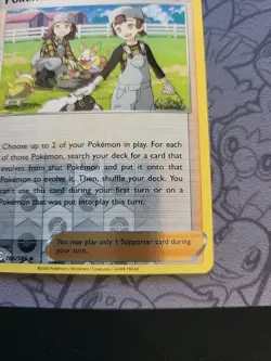 Pokemon: Pokemon Breeder's Nurturing 166/189 Rev Holo Darkness Ablaze - NM -T185 - Image 5