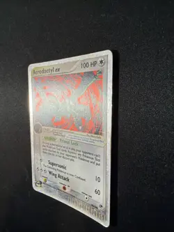 2003 Pokemon Ex Sandstorm Pokemon Aerodactyl ex Ultra Rare #94/100 MP - Image 3