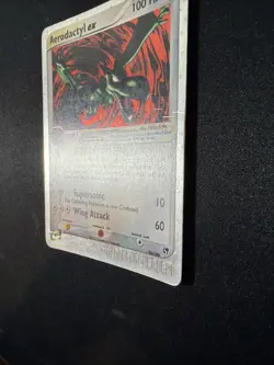 2003 Pokemon Ex Sandstorm Pokemon Aerodactyl ex Ultra Rare #94/100 MP - Image 5