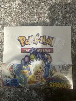 Pokemon TCG Scarlet & Violet Surging Sparks Booster Box Factory Sealed - Image 1