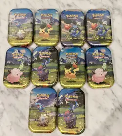 10x Pokemon TCG: Ascended Heroes Mini Tins - Sealed - Image 1