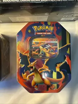Pokemon Charizard Bundle- Mega ex UPC, + 2 Tins - Image 4