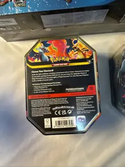 Pokemon Charizard Bundle- Mega ex UPC, + 2 Tins - Image 5