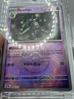 Pokemon TCG Dusclops 036/131 (Master Ball Pattern) SV: Prismatic Evolutions NM - Image 3