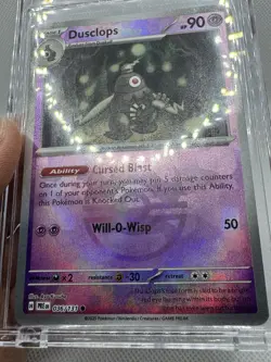 Pokemon TCG Dusclops 036/131 (Master Ball Pattern) SV: Prismatic Evolutions NM - Image 4