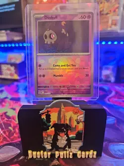 Pokemon Prismatic Evolutions DUSKULL (Master Ball Pattern Holo) 035/131 (MINT) - Image 1