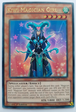 Yu-Gi-Oh! - Kiwi Magician Girl - MVP1-EN016 - Ultra Rare - 1st Edition - Image 1