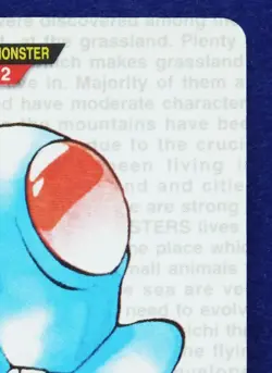 Tentacool Carddass Bandai 072 Red 1996 Nintendo Rare Pokemon Card Japanese F/S - Image 3