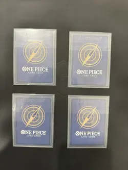 Nico Robin EB03-055 SR Foil English One Piece TCG Card Mint x4 Play set - Image 2