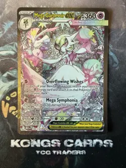 Mega Gardevoir EX 178/132 Mega Evolution Special Illustration Rare Pokemon Card - Image 1