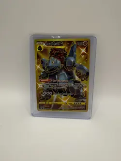 198/189 Coalossal Secret Rare Gold SWSH Darkness Ablaze 2020 Pokemon TCG Card - Image 1
