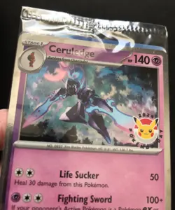 Ceruledge 040/091 Pokemon Day 2024 Pokemon Card PROMO HOLO NEW SEALED - Image 3