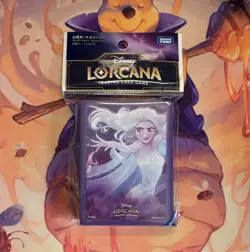 Disney Lorcana Elsa Spirit of Winter Card Sleeves From Japan - Image 1