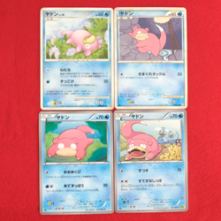 Slowpoke 4 Pokemon Vintage Cards Japanese F/S - Image 1