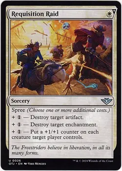 MTG Outlaws of Thunder Junction Requisition Raid (Uncommon) - Image 1