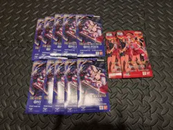 One Piece Lot 🔥 EB-03 Heroines (2) & OP14-EB04 (10) Sleeved Boosters 🔥 - Image 1