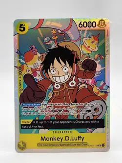 One Piece TCG The Best Vol. 2 PRB-02 - Monkey.D.Luffy OP07-109 SR (Reprint) NM - Image 1