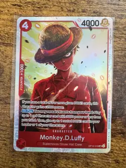 Monkey.D.Luffy OP12-015 - One Piece TCG - Legacy of the Master Foil English - Image 1