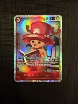 Tony Tony.Chopper English (RED) OP08-007 card One Piece CCG NM - Image 1