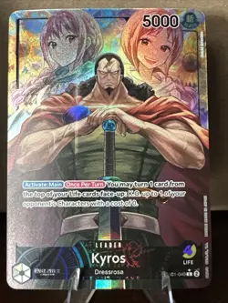Kyros (Alternate Art) EB01-040 Extra Booster: Memorial Collection Foil - Image 1