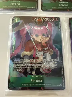 5 Perona OP09-034 One Piece TCG Illustration Box Vol. 4 Promo Sealed - Image 2