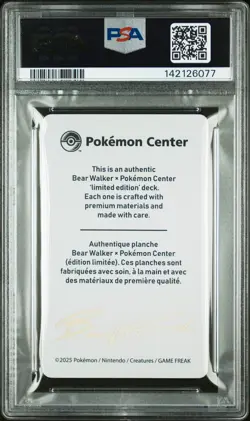 Pokemon Umbreon Pokemon Center X Bear Walker Collection Card PSA 9 - Image 2