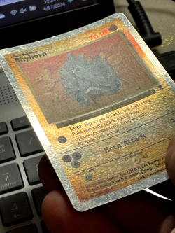 RHYHORN 90/110 Legendary Collection REVERSE HOLO / NM / Pokemon Card - Image 3