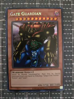 YuGiOh Complete Metal Raiders 4 Card Holofoil Gate Guardian Set MRD-EN000 - Image 2