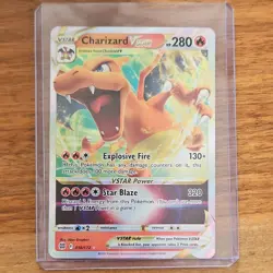 Charizard VSTAR 018/172 Ultra Rare Holo Pokemon TCG Brilliant Stars Card - Image 1