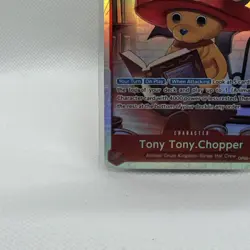 Tony Tony.Chopper OP08-007 SR ONE PIECE Tcg Card Game NM RED - Image 2