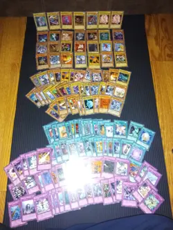 Vintage Yu-Gi-Oh TCG Card Lot Of 130+ 1st Edition Cards With Tin! - Image 1