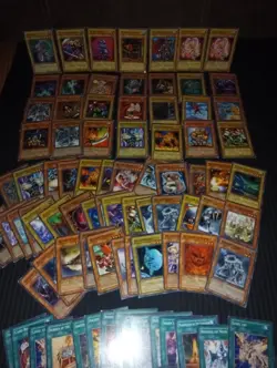 Vintage Yu-Gi-Oh TCG Card Lot Of 130+ 1st Edition Cards With Tin! - Image 2