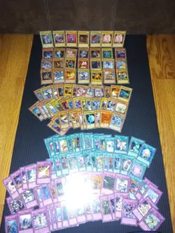 Vintage Yu-Gi-Oh TCG Card Lot Of 130+ 1st Edition Cards With Tin! - Image 4