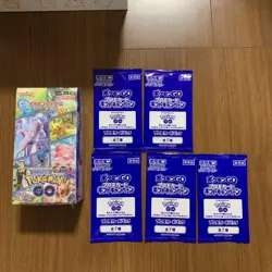 Pokemon Card Game Sword & Shield Pokemon GO s10b Box Sealed Promo 5 Pack JP - Image 1