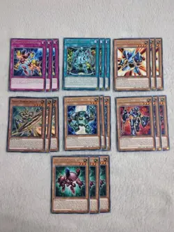 Magnet Warrior Deck Core 21 Cards MZMU Maze of Muertos YuGiOh - Image 1