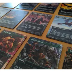 MTG Lot of 14 LTR Lord of the Rings Borderless Cards C/U ft. Gothmog - Image 3