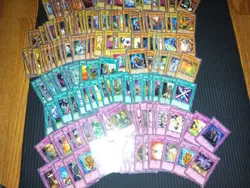 Vintage Yu-Gi-Oh TCG Card Lot Of 190+ Unlimited Edition Cards With Tin - Image 4