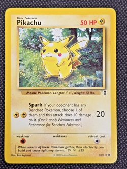 Pikachu 60/64 1st Edition Red Cheeks Jungle Set 1999 Pokemon TCG Card LP -- L11 - Image 2
