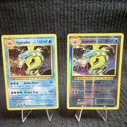 Pokemon 2016 XY Evolutions Gyarados 34/108 Lot Holo Stage 1 Cards - 2 Cards - Image 1