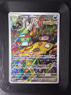 Brute Bonnet 207/182 - Paradox Rift - Pokemon Card - NM - Illustration Rare - Image 1