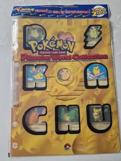 Pokemon 2000 Pikachu World Collection–Complete 9 Card Set–Folder Included - Image 1