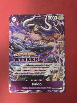 One Piece Winner Pack Vol. 5 Kaido ST04-003 Promotion Promo Card - Image 1