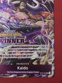 One Piece Winner Pack Vol. 5 Kaido ST04-003 Promotion Promo Card - Image 4