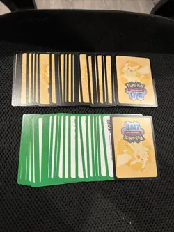 Pokemon Redeem Card Lot Of 54 From Mega Evolutions - Image 1