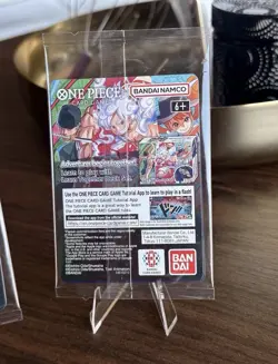One Piece Promotion Card - Monkey.D.Luffy (055) SEALED College Basketball US NEW - Image 2