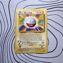 Pokemon TCG Electrode Base Set, 21/102, Regular Rare Non-Holo Card HP - Image 1