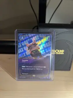 Teemo - Scout GGEZ OGN 197b/298 Riftbound Nexus Night Promo Card - NM - Image 1