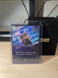 Teemo - Scout GGEZ OGN 197b/298 Riftbound Nexus Night Promo Card - NM - Image 5