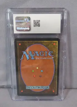 LIGHTNING BOLT Limited Ed. BETA Common 1993 MTG Magic Card Graded CGC 7.5 NM+ - Image 2