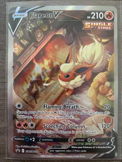 Flareon V SWSH179 SWSH: Sword & Shield Promo Cards Holo - Image 1